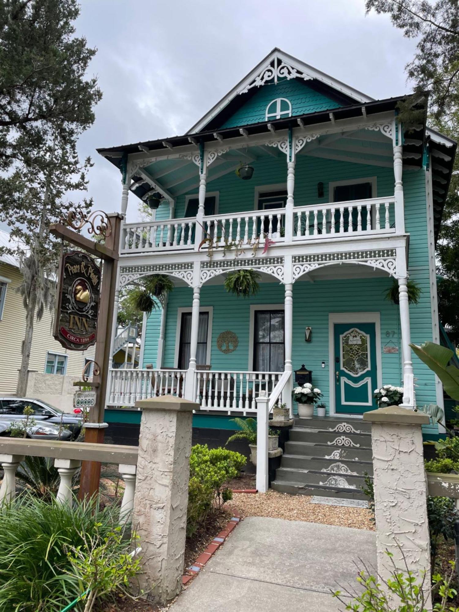Peace & Plenty Inn Bed And Breakfast Downtown St Augustine-Adults Only St. Augustine Exterior foto